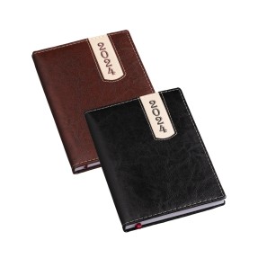 Agenda Couro Sintético 2025 Personalizada