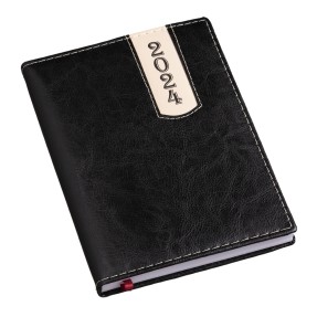 Agenda Couro Sintético 2025 Personalizada