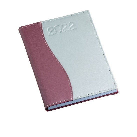 Agenda Diária em Couro Sintético 2025 Personalizada