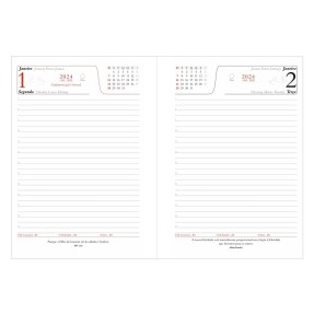 Agenda Modelo Diária 2025 Personalizada