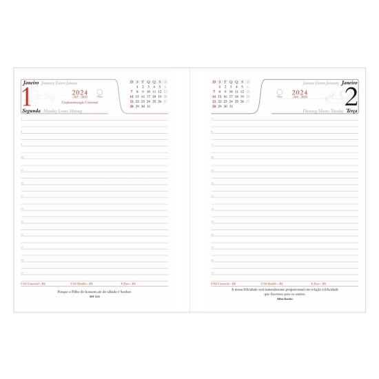 Agenda Diária 2025 Personalizada