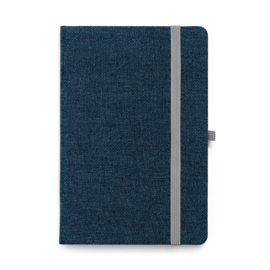 Caderno Capa Dura Jeans Personalizado