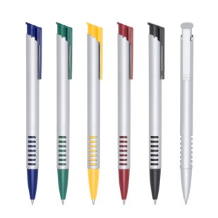 Caneta Personalizada Plástica Com Logo