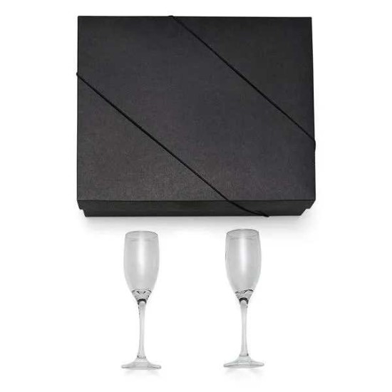 Jogo De Taças De Vidro p/Champagne Personalizado
