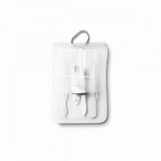 Kit Manicure 4 Peças em Bolsa de PVC Personalizado