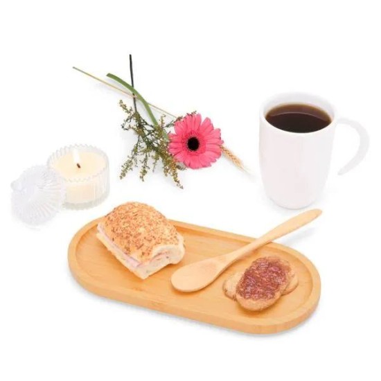 Kit Para Café Com Vela Aromatizada - 4 Pçs Personalizado