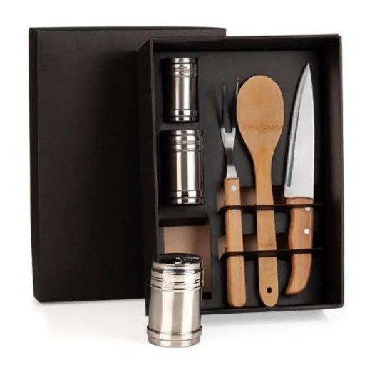 Kit para Cozinha e Tempero 6 Peças Personalizado
