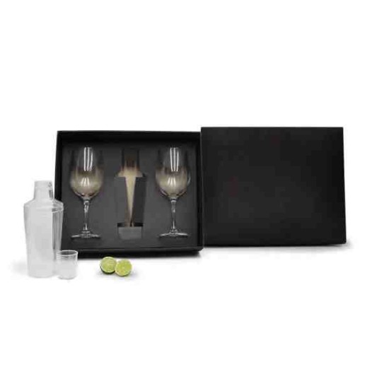 Kit para Drinks C/ Coqueteleira Personalizado