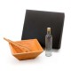 Kit Para Salada com Garrafa 3 Peças Personalizado