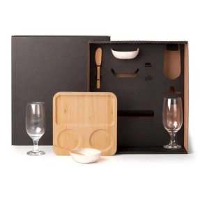 Kit Petisco, Patê E Cerveja - 7 Pçs Personalizado