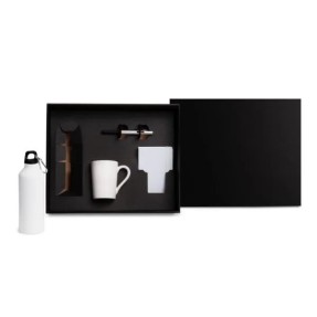 Kit Squeeze E Acessórios - Branco - 4 Pçs Personalizado