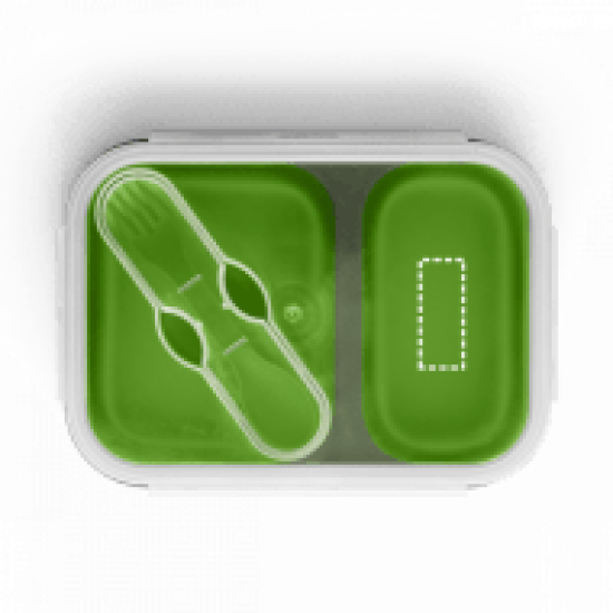 Marmita Retrátil de Silicone Com Logotipo da Empresa