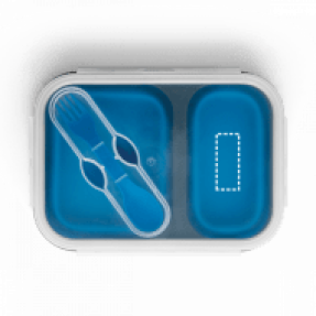 Marmita Retrátil de Silicone Com Logotipo da Empresa