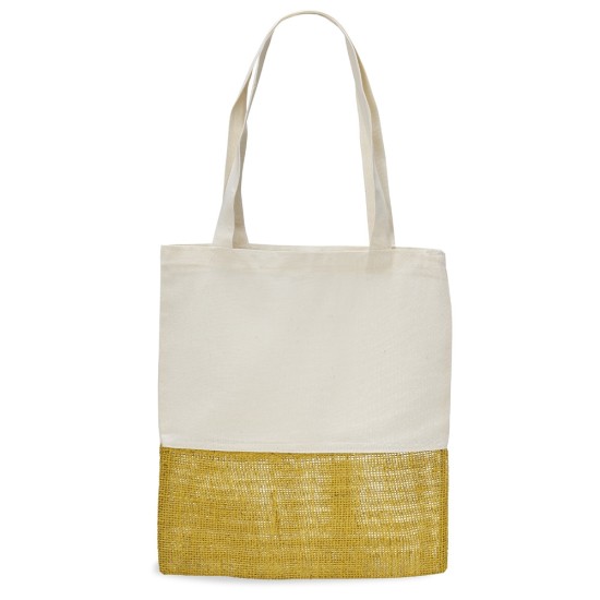 Sacola Ecológica em Algodão e Juta Personalizada 