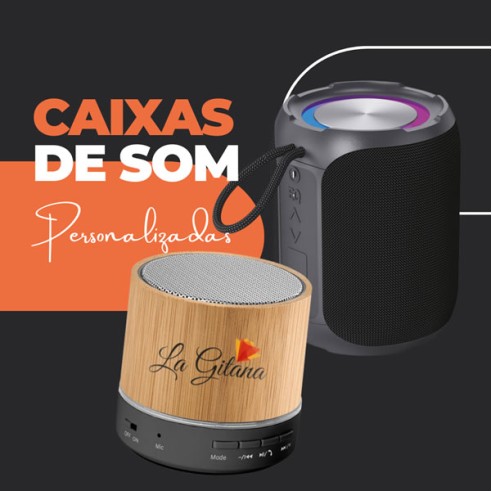 Caixas de Som Personalizadas